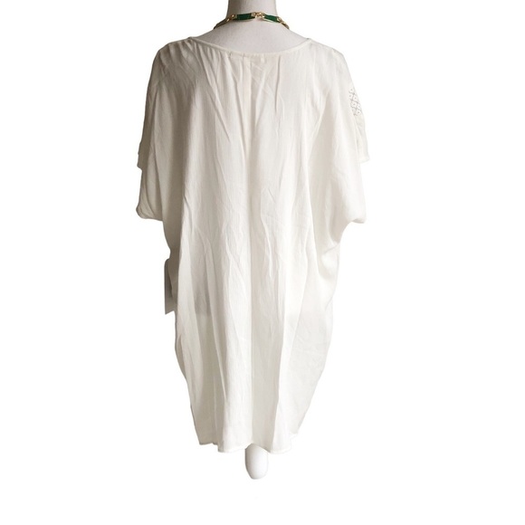 Fortune Swimwear Krysandra Mix Lace Cover Up Tunic - Picture 3 of 8